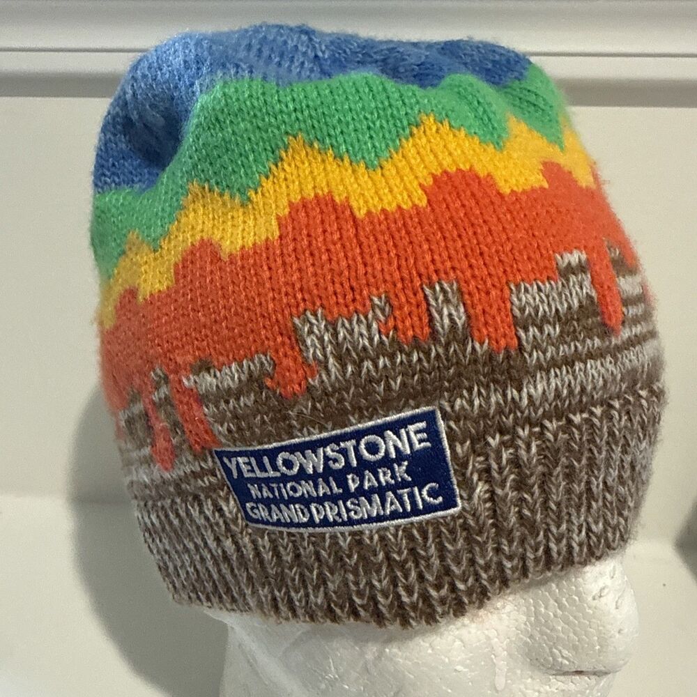 Colorful Yellowstone National Park Grand Prismatic Beanie New Era